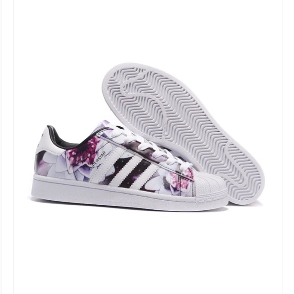 superstar flowers adidas